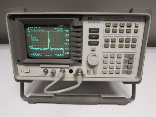 HP Agilent 8592B Portable Spectrum Analyzer, 9kHz to 22GHz Opt 021