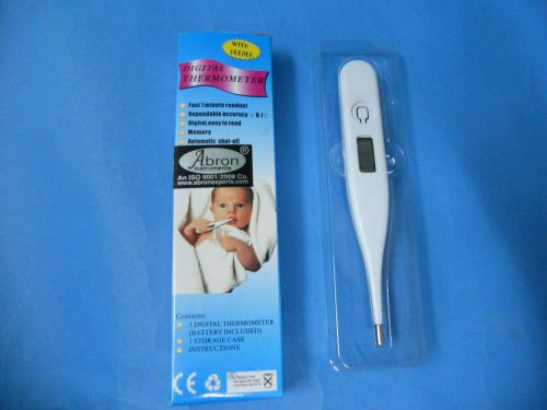 Digital Thermometer for adult child measuring fever in Celsius body temperature