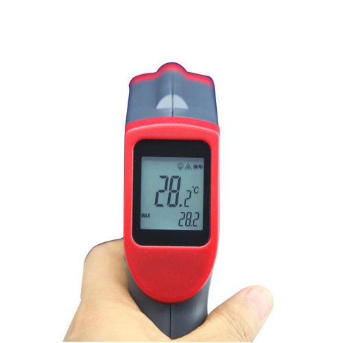 Digital infrared ir thermometer w. laser great tool hvac st380, non contact lcd for sale