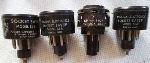 (4) Used Pomona Socket Saver (3) SS-8 and (1) TVS-3   N/R