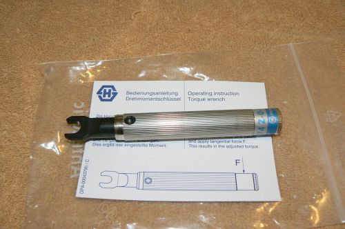 RF SMA Torque Wrench, HUBER+SUHNER, P/N 74_Z-0-0-79 Nom 45, NEW