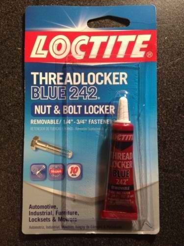 LOCTITE Threadlocker Blue 242 (209728) (Removable) - 6ml (.20 FL OZ)