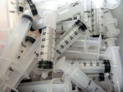20 Syringes 30ml Luer Lock Dispense Adhesive Hydroponics Glue etc