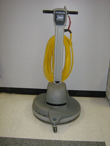 Servicemaster dust control 2000 dc electric cord floor burnisher for sale