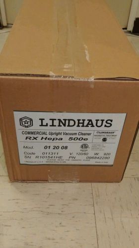 Lindhaus rx hepa 500 vacuum bnib never opened!!!!! for sale