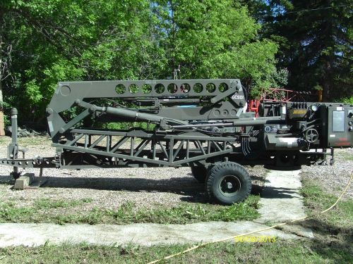 Military cobra crane for aircraft airplane plane maintenence mfg by regent jack for sale