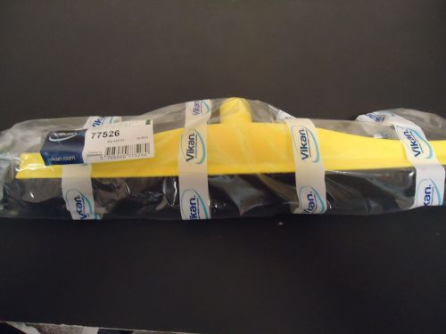 Lot of 4 Vikan 77526 77526 Squeegee With Cassette 400mm Yellow