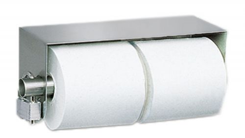 Royce rolls model #tp-2 stainless steel standard double (two-roll) tp dispenser for sale