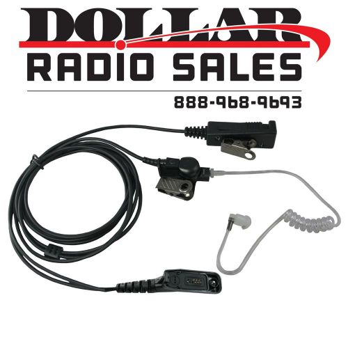 Lapel Microphone FBI Headset for Motorola XPR7350 XPR7380 XPR7550 XPR7580 Radio