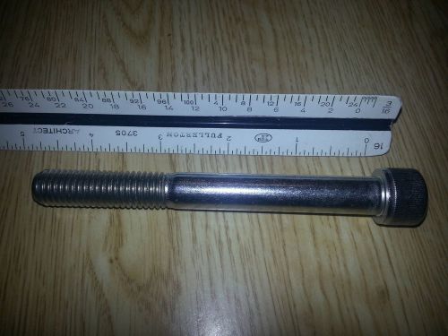 Lot of 2  new 1/2&#034;-13 x 4 1/2&#034;  stainless steel socket  screw bolt for sale
