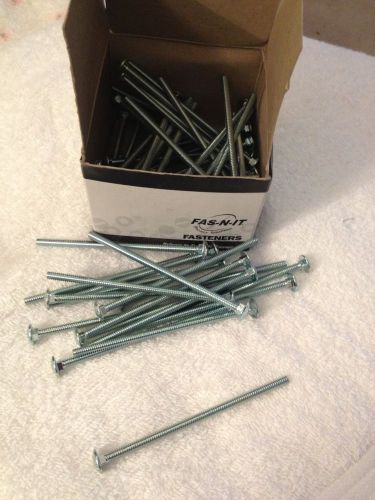 200 - carriage bolts by fas-n-it! 3/16-24x4&#034;. round head. #35411. $ave!! for sale