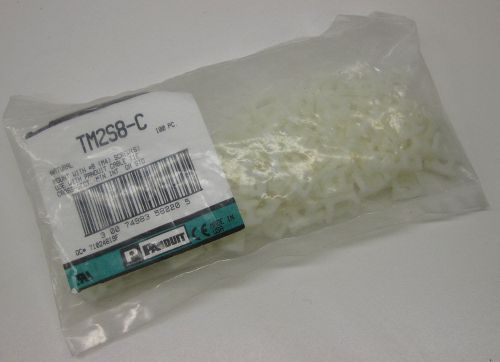Panduit cable tie mount screw applied tm2s8-c package of 100 for sale