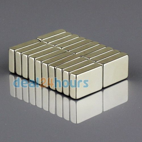 Lots 50pcs N35 Strong Block Magnets 17mm x 12mm x 5mm Rare Earth Neodymium