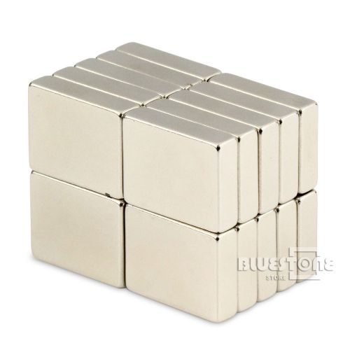 20pcs Strong N50 Block Slice Magnets 20 x 15 x 5mm Cuboid Rare Earth Neodymium