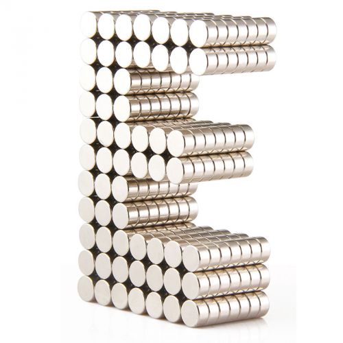 Disc 10pcs 8mm thickness 4mm N50 Rare Earth Strong Neodymium Magnet