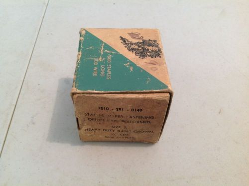 Vintage acme staples in original box for sale