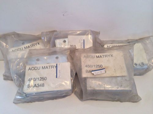 (5) new! accu matryx hardware mounting kits baa348 450/1250 for sale