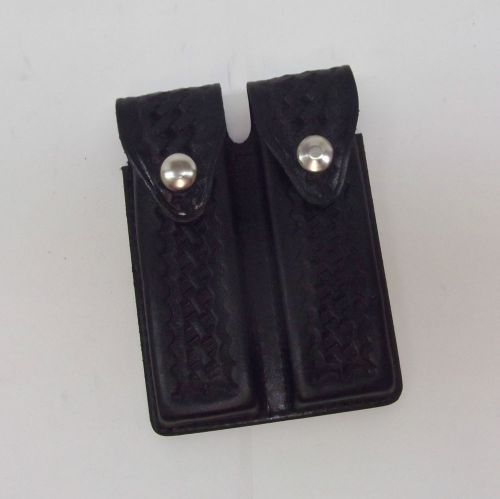 TEX SHOEMAKER LEATHER DCC DOUBLE AMMO HOLDER COLT 1911