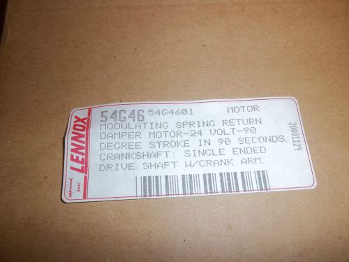 New lennox 54g46 54g4601 trane w7499a1029 return damper motor for sale