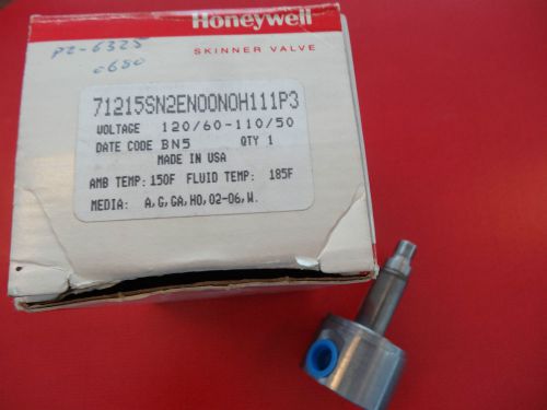 Honeywell skinner valve 71215sn2en00n0h111p3 for sale