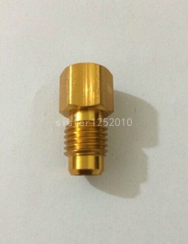 Ac air conditioner freon r134a f*1/4sae m*1/2acme quick coupler adapter for sale