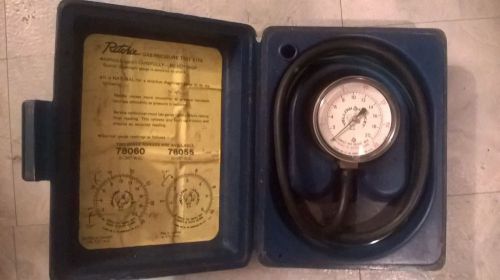Yellow Jacket 78060/78055 Gas Pressure Test Kit W/ Hose/Gauge/Blue Case &amp; Box