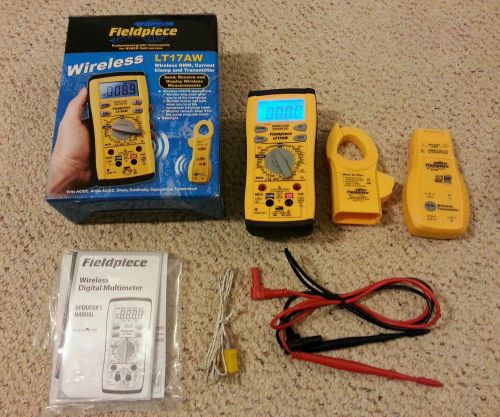 Fieldpiece wireless multi meter with amp clamp lt17aw