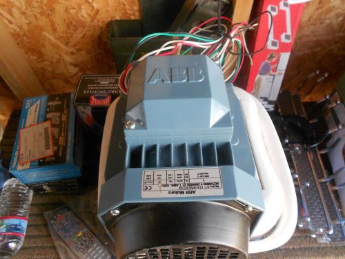 Abb motors motor m2va80b-4 hp1 208/380v r/min 1680 for sale