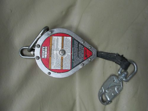 Miller mighty lite rl20p self retracting lifeline fall protector limitor for sale