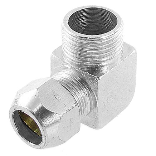 3/8&#034; outside dia tube coupling 3/5&#034; male threaded compression elbow connector for sale