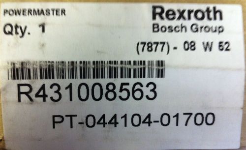 Power master 7877 rexroth pt-044104-01700  pt04410401700 control valve for sale