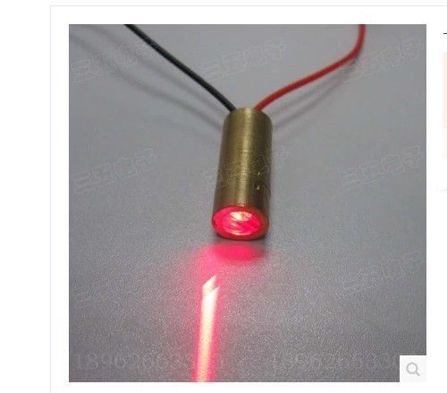 9MM laser head laser tube laser diode 3V 30ma 5mw red dot
