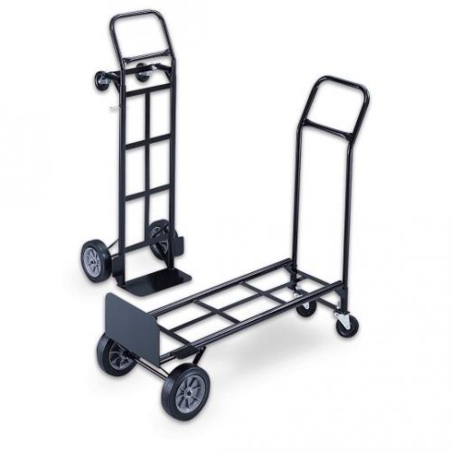 Safco tuff truck convertible hand truck in black for sale