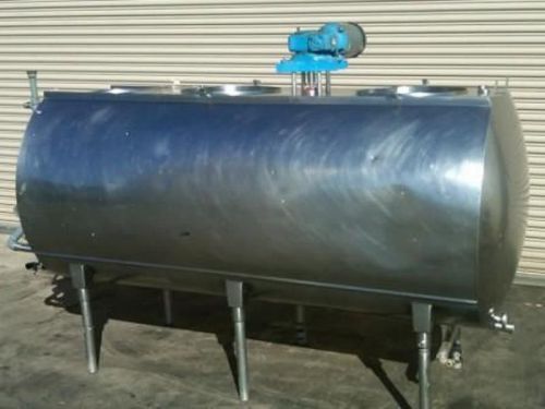 500 Gallon Mojonnier SS Refrigerated Jacketed Mix Tank