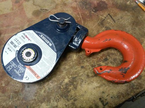 Mckissick crosby 108154 n-418 8t snatch block new for sale