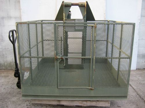 Koehring excavators lrt-100 maintenance work platform/ cage for sale