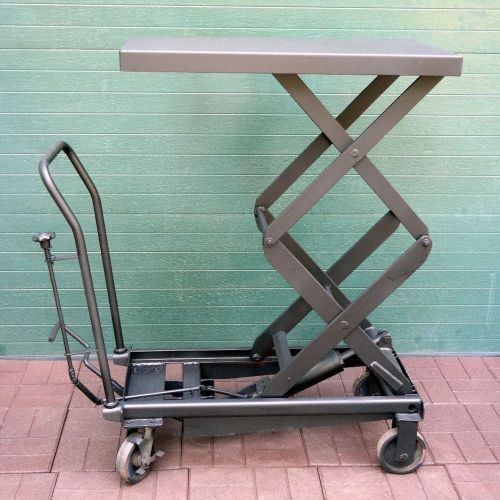 Heavy duty portable shop garage work hydraulic platform scissor lift 51” h table for sale