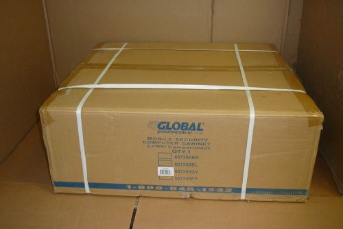 607295GY Global Industrial New In Box Lower Compartment Compute Security Cabinet