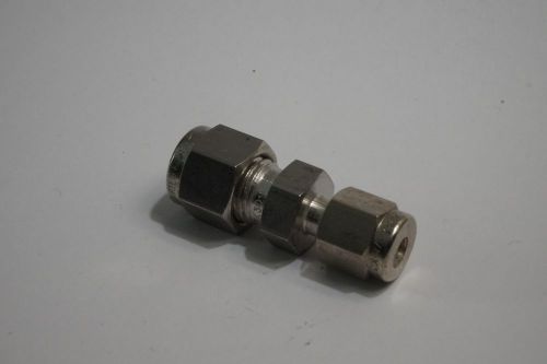 Hy-lok 1/8 tube to 1/4 tube compression fitting 316 stainless steel &#034;k3d&#034; for sale