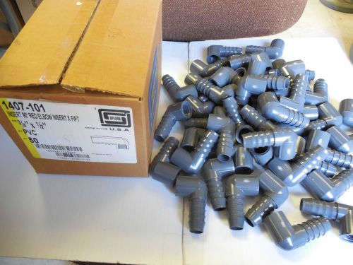 NEW LOT OF 50 SPEARS REDUCING 90° ELBOW INSERT 1407-101 1407101 3/4&#034; X 1/2&#034;