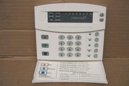 HOME SECURITY SYSTEM:  GE NetworX Series NX-1324 Keypad