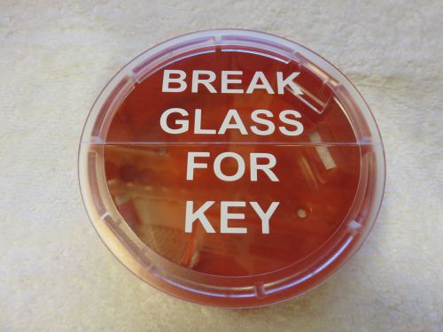 EMERGENCY KEY BOX &#034;BREAK GLASS FOR KEY&#034; NEW