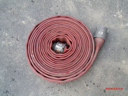 50FT 5&#034; FIRE HOSE WITH 3&#034; FITTINGS