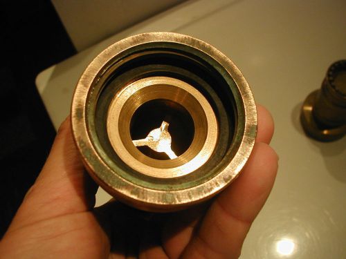 Elkhart brass mfg 392m fm  m  l206-t   nozzle solid brass working nr for sale