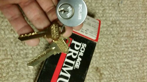 Schlage Primus Level 1 Mortise Cylinder- Oil Rubbed - New High Security
