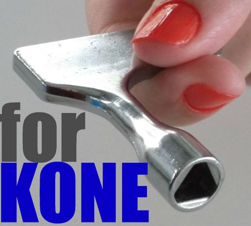 For kone lift door key for triangle elevator lock fast delivery from eu for sale