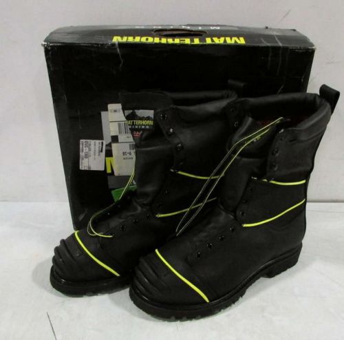 Matterhorn cv12000 men&#039;s size 11w waterproof 10-inch metguard mining boots black for sale
