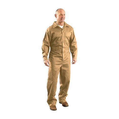 Occunomix Gulfport 6Oz Flame Resistantc Coveralls L Khaki