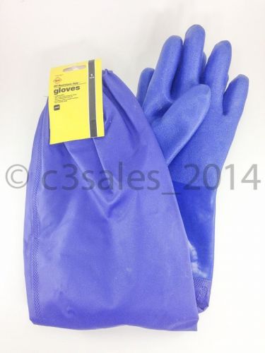 Oil Resistant Gloves Western Saftey Rubber To Shoulders Large 99677 7923639967