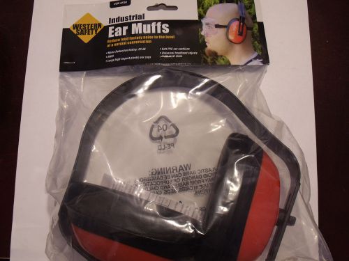 New western saftey industrial ear muffs ansi 23 db noise reduction for sale